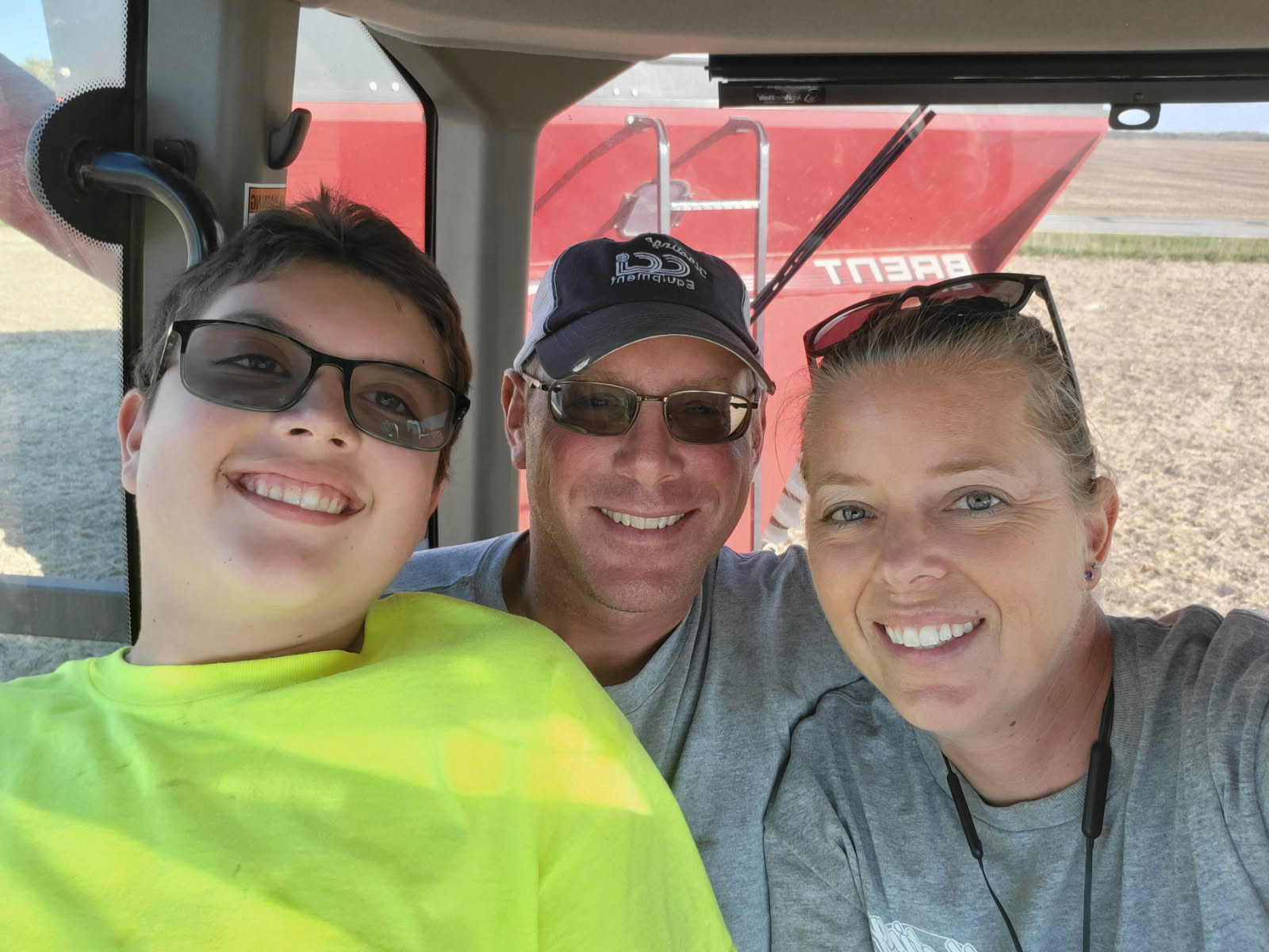 Sarah Hastings with Husband and Son