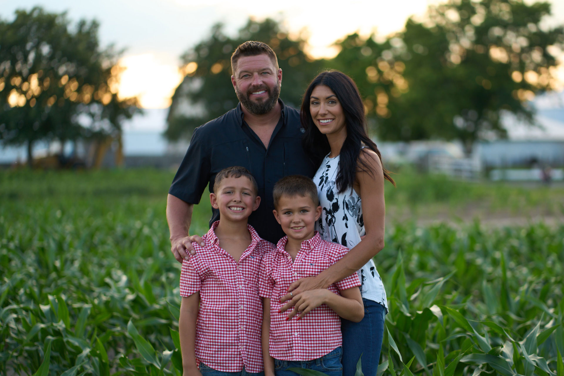 Photo of the Garlisch family