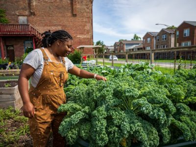 Natasha Nicoles gives a tour of We Sow We Grow Farm.